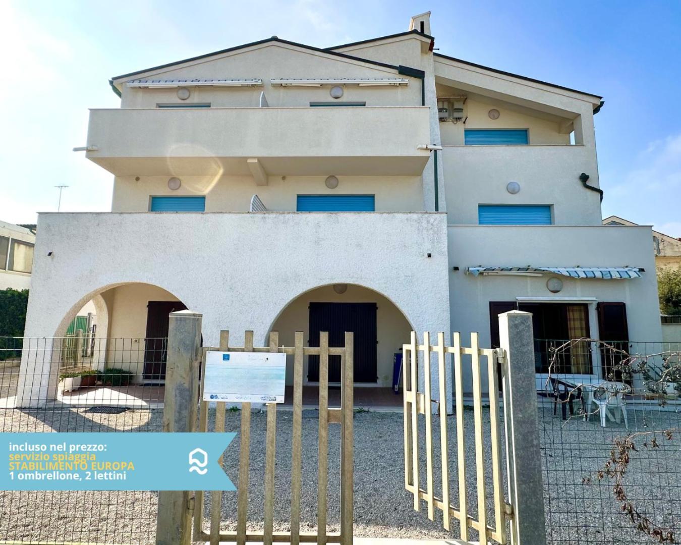 Rs317 - Marcelli, Bilocale In Residence Fronte Mare מראה חיצוני תמונה